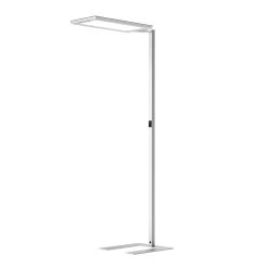 Lampadaire LED Yara.single CCT, BT, LTX, Argenté