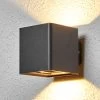 Lucande Applique D'extérieur LED Aaron Gris Graphite