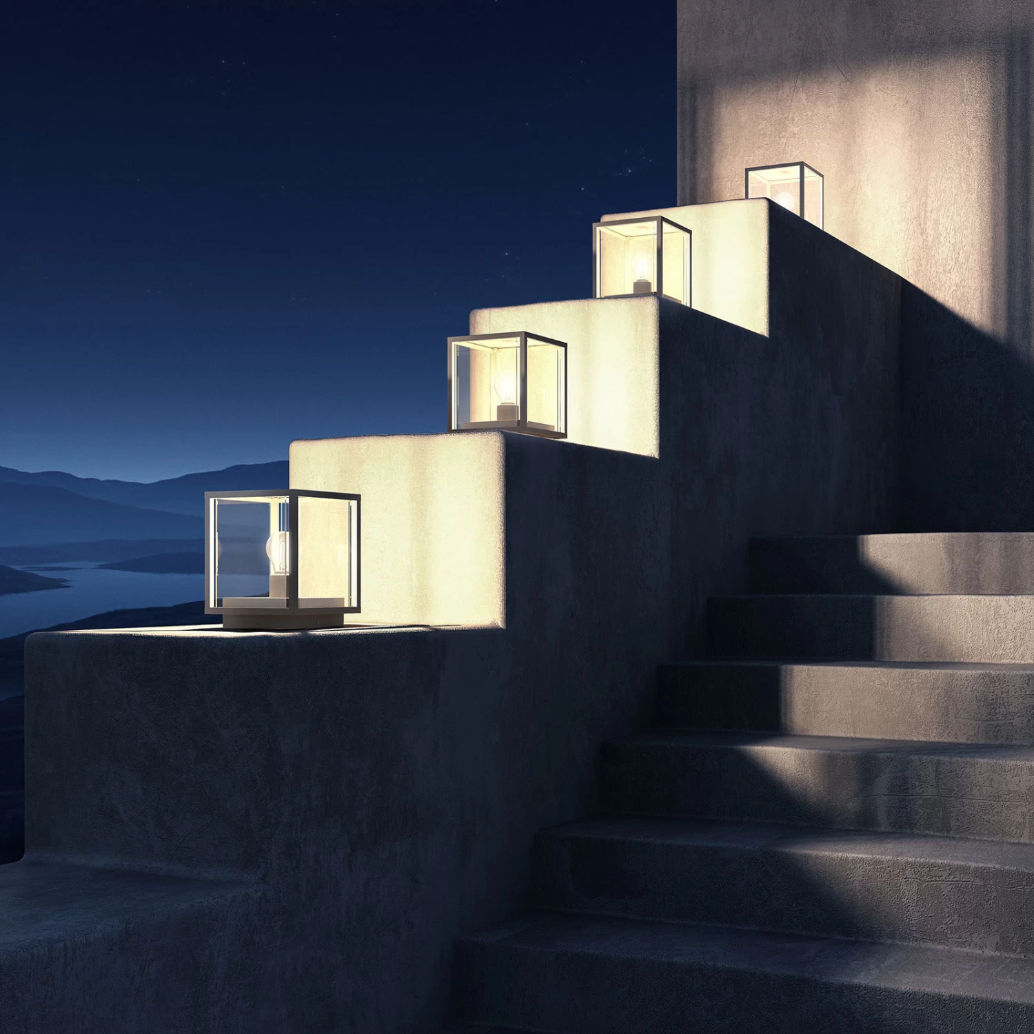 Lucande Lampe Pour Socle Rectangulaire Vitrée Annalea 9 Lucande Lampe Pour Socle Rectangulaire Vitrée Annalea – Image 9