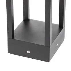 Lucande Borne Lumineuse LED Carlota, Gris Foncé, 65 cm -Déco Lumière Soldes 9616150 5