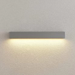Lucande Lengo Applique LED, 50 cm, Argentée, 1 L. -Déco Lumière Soldes 9616205 2