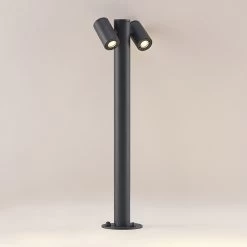 Lucande Saige Potelet LED à 2 Lampes, 50 cm 14 Lucande Saige Potelet LED à 2 Lampes, 50 cm -Déco Lumière Soldes 9616240 5