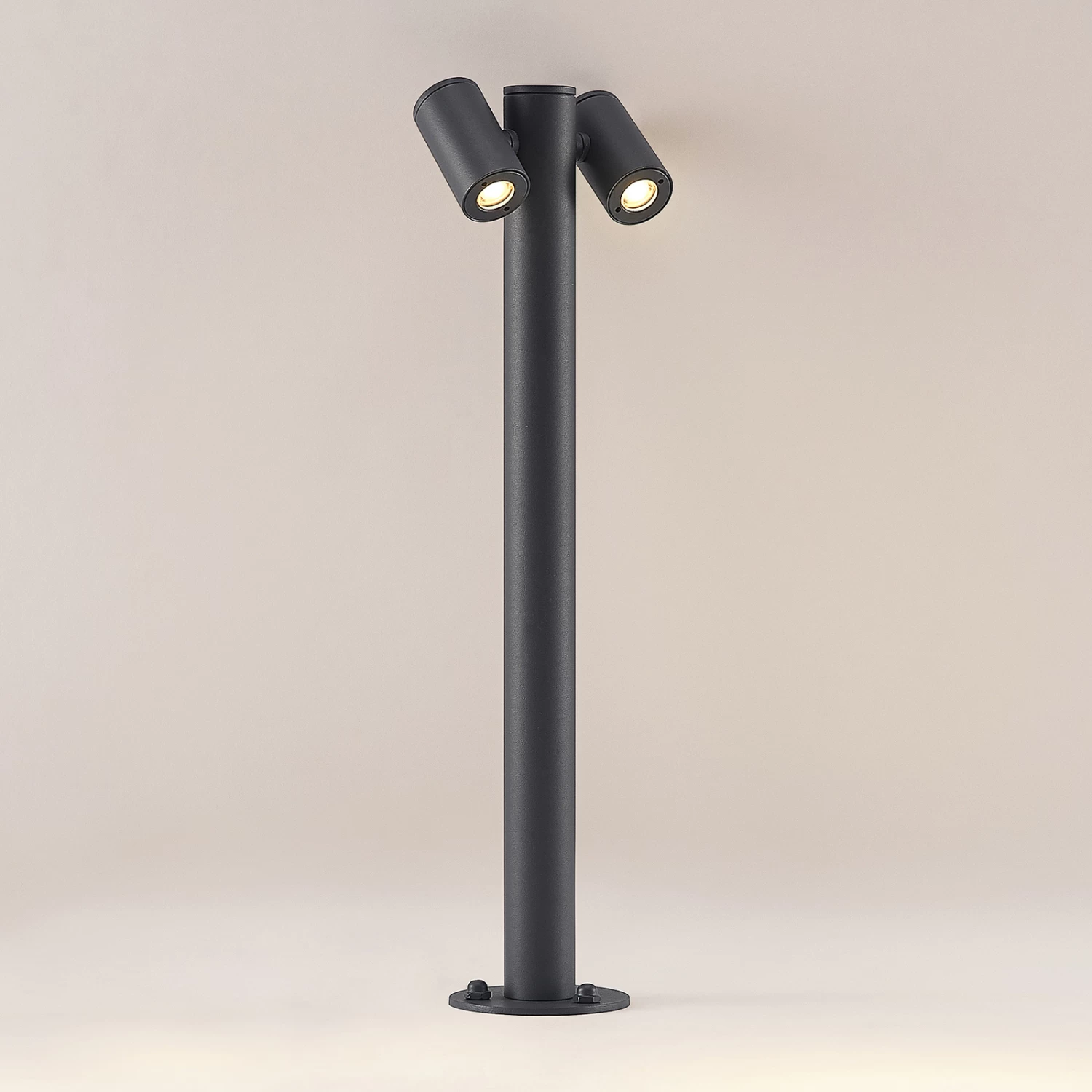 Lucande Saige Potelet LED à 2 Lampes, 50 cm 6 Lucande Saige Potelet LED à 2 Lampes, 50 cm – Image 6