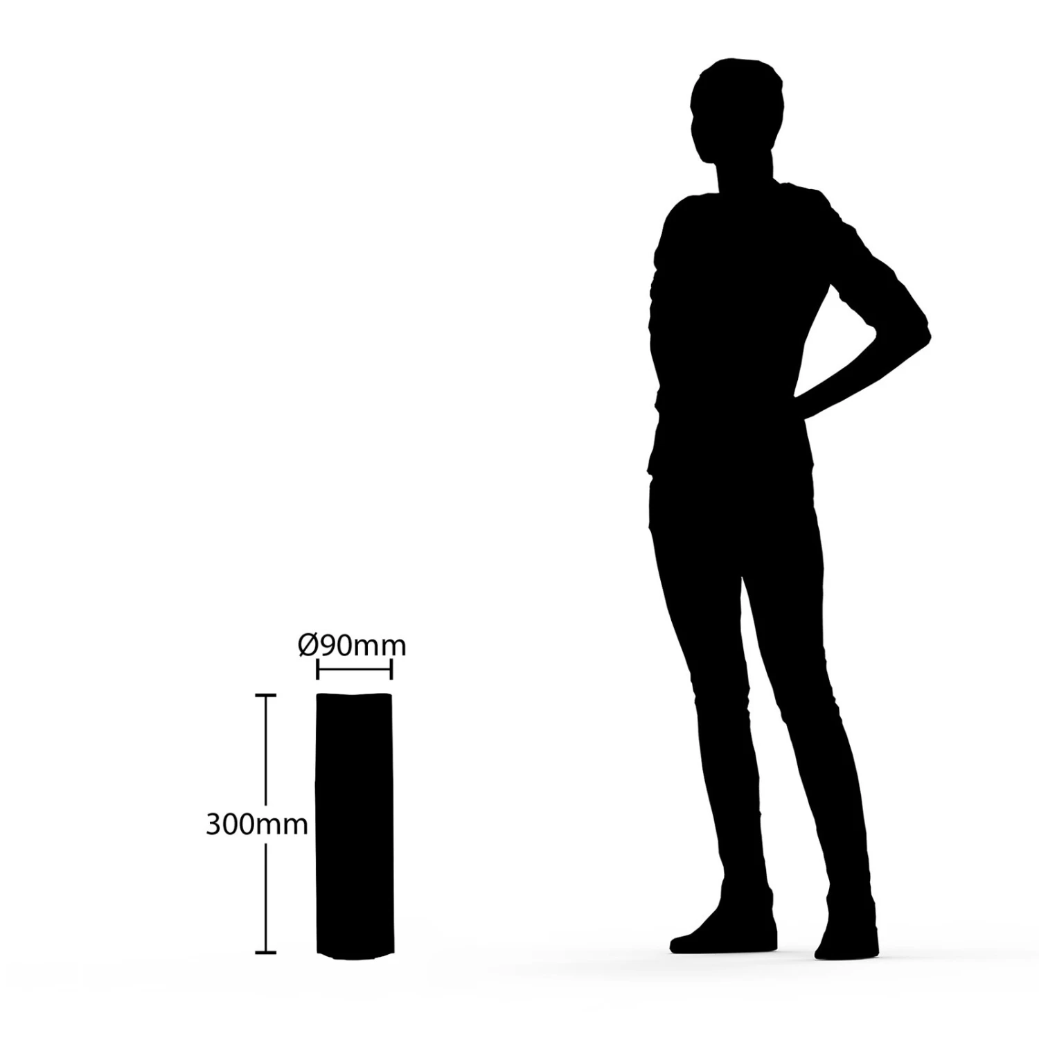 Lucande Paikea Potelet, 30 cm 5 Lucande Paikea Potelet, 30 cm – Image 5