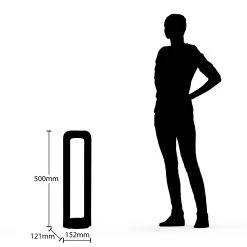 Lucande Habsa Potelet LED, Hauteur 50 cm 13 Lucande Habsa Potelet LED, Hauteur 50 cm -Déco Lumière Soldes 9617088 4