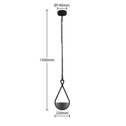 Lucande Florka Suspension D’extérieur LED, Fleur 12 Lucande Florka Suspension D’extérieur LED, Fleur -Déco Lumière Soldes 9619250 3