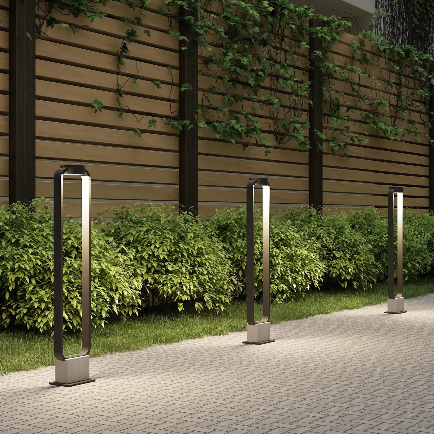 Lucande Belna Borne Lumineuse LED, 100 cm 2 Lucande Belna Borne Lumineuse LED, 100 cm – Image 2