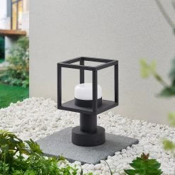 Lucande Timio Potelet En Aluminium