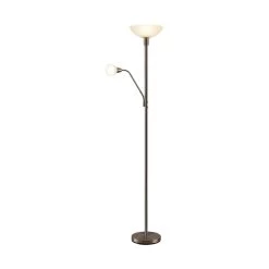 Lampadaire Indirect Jost Nickel Avec Liseuse -Déco Lumière Soldes 9621314 4