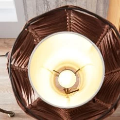 Lampadaire Décoratif De Séjour Joas, Brun -Déco Lumière Soldes 9624090 7