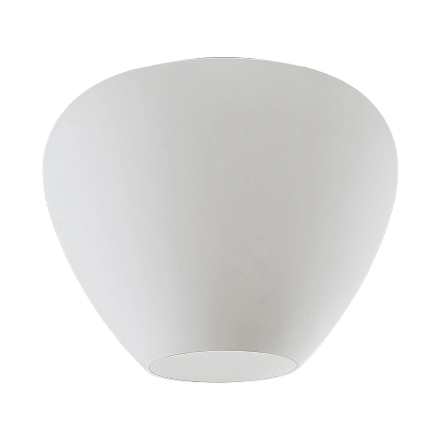 Plafonnier Bibiane En Verre, Blanc Opale 4 Plafonnier Bibiane En Verre, Blanc Opale – Image 4