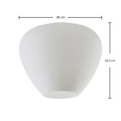 Plafonnier Bibiane En Verre, Blanc Opale 13 Plafonnier Bibiane En Verre, Blanc Opale -Déco Lumière Soldes 9624444 4