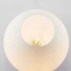 Plafonnier Bibiane En Verre, Blanc Opale 16 Plafonnier Bibiane En Verre, Blanc Opale -Déco Lumière Soldes 9624444 7