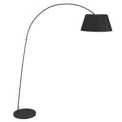 Lampadaire Arqué Esti Abat-jour Tissu, Noir-doré 14 Lampadaire Arqué Esti Abat-jour Tissu, Noir-doré -Déco Lumière Soldes 9624456 5