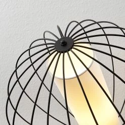 Lindby Koriko Lampe à Poser Abat-jour Cage Rond 15 Lindby Koriko Lampe à Poser Abat-jour Cage Rond -Déco Lumière Soldes 9624545 6