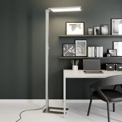 Prios Lexo Lampadaire De Bureau LED Avec Variateur