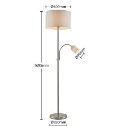 Lindby Colima Lampadaire 15 Lindby Colima Lampadaire -Déco Lumière Soldes 9626810 6