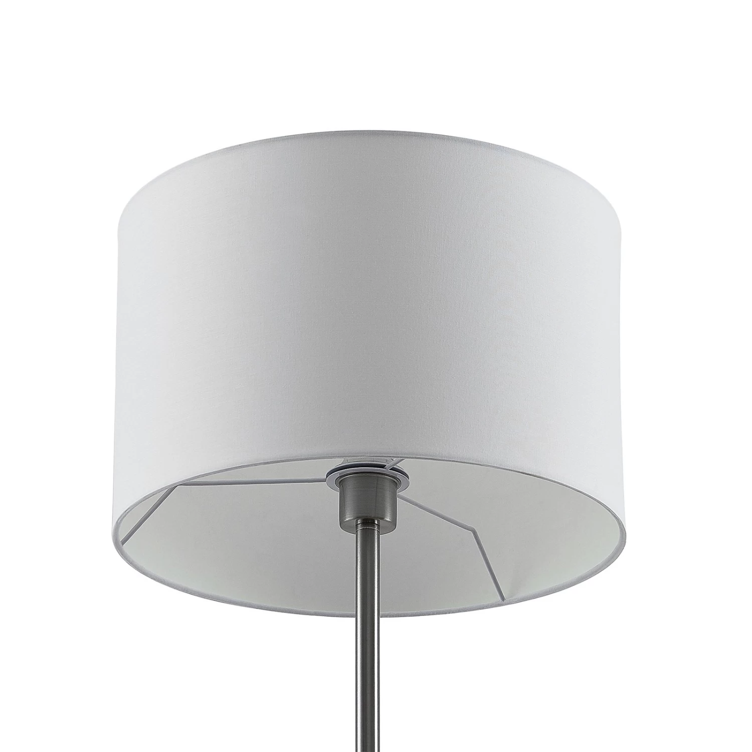 Lindby Aovan Lampadaire à Tablette Et USB, Nickel 7 Lindby Aovan Lampadaire à Tablette Et USB, Nickel – Image 7