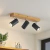 Lindby Maniva Spot Pour Plafond, à 3 Lampes, Noir