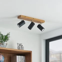 Lindby Maniva Spot Pour Plafond, à 3 Lampes, Noir 11 Lindby Maniva Spot Pour Plafond, à 3 Lampes, Noir -Déco Lumière Soldes 9627448 2
