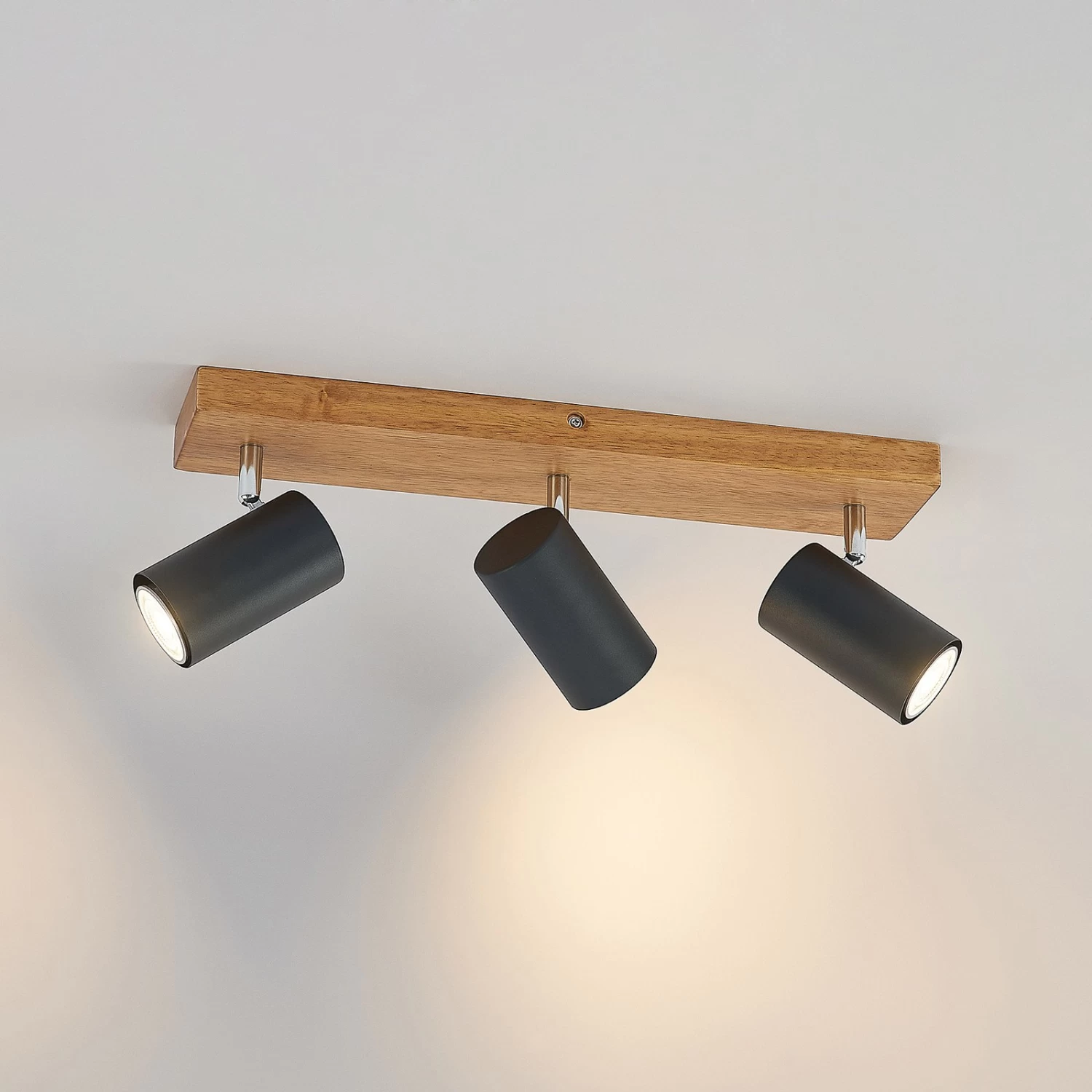 Lindby Maniva Spot Pour Plafond, à 3 Lampes, Noir 6 Lindby Maniva Spot Pour Plafond, à 3 Lampes, Noir – Image 6