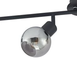 Lindby Eridia Spot Pour Plafond, Noir, 4 lampes -Déco Lumière Soldes 9627854 6