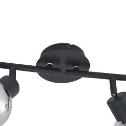 Lindby Eridia Spot Pour Plafond, Noir, 4 lampes -Déco Lumière Soldes 9627854 7