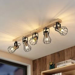 Lindby Courtney Spot Pour Plafond, Cages 5 Lampes