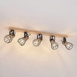 Lindby Courtney Spot Pour Plafond, Cages 5 Lampes -Déco Lumière Soldes 9627991 5