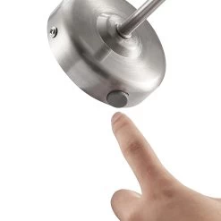 Lindby Hidari Liseuse Avec Interrupteur, Nickel -Déco Lumière Soldes 9628080 7