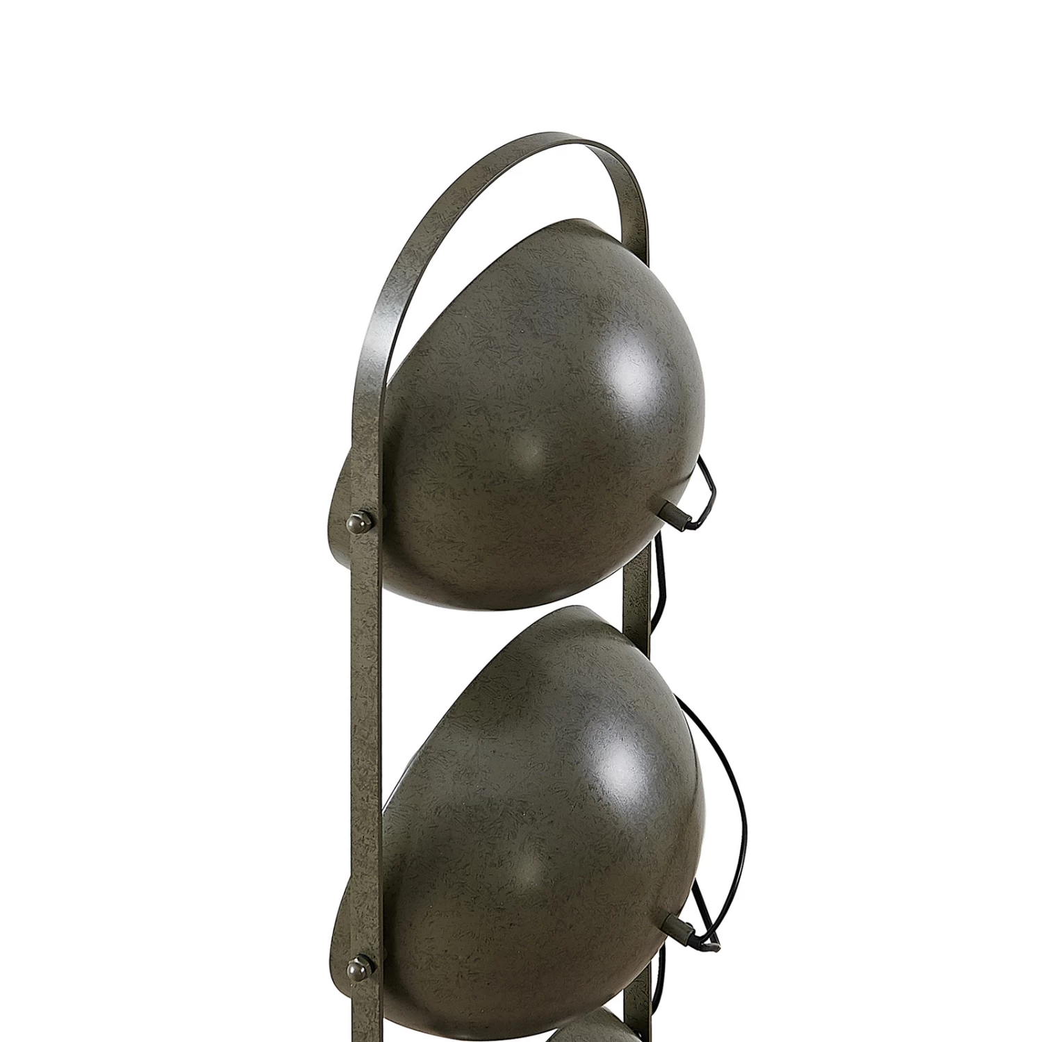 Lindby Muriel Lampadaire, à 3 Lampes, Gris Foncé 7 Lindby Muriel Lampadaire, à 3 Lampes, Gris Foncé – Image 7