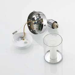 Lindby Vinza Applique à Double Abat-jour, Chromée 17 Lindby Vinza Applique à Double Abat-jour, Chromée -Déco Lumière Soldes 9628113 8