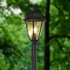 Lampadaire D'extérieur Edana En Gris Graphite -Déco Lumière Soldes 9630065 6