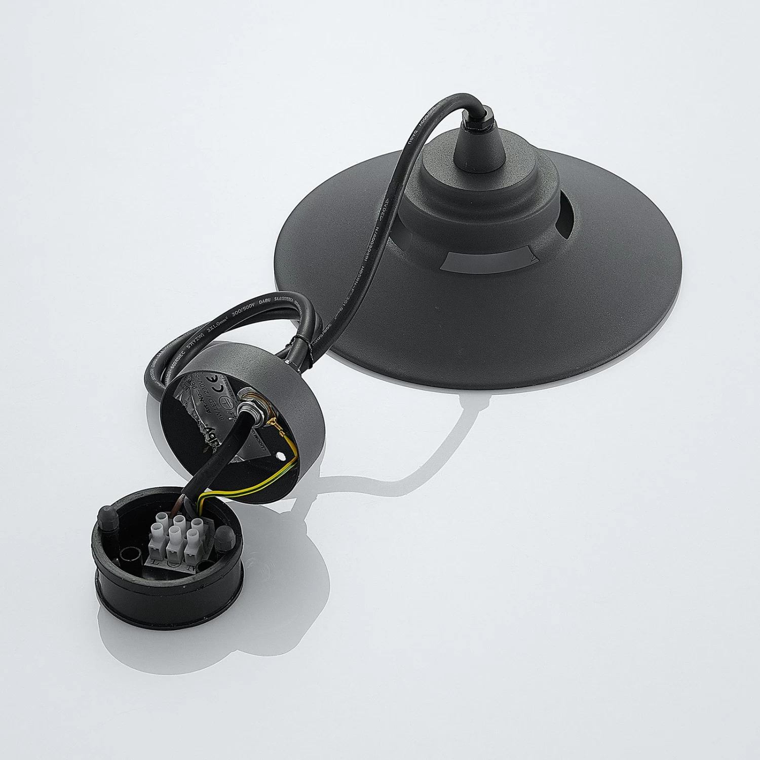 Suspension D'extérieur LED Cassia, Gris Foncé 9 Suspension D'extérieur LED Cassia, Gris Foncé – Image 9