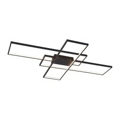 Lindby Tetson Plafonnier LED, Noir -Déco Lumière Soldes 9639348 5
