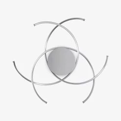 Lindby Yareli Plafonnier LED, Gris Argenté -Déco Lumière Soldes 9639529 5