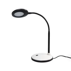 Lampe De Bureau LED Ivan En Gris Clair Et Noir 11 Lampe De Bureau LED Ivan En Gris Clair Et Noir -Déco Lumière Soldes 9643042 3