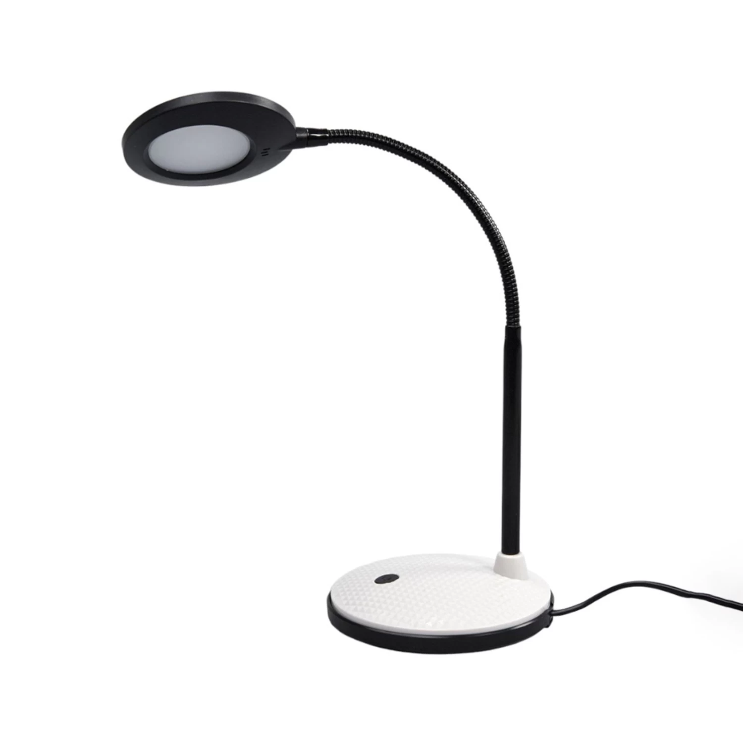 Lampe De Bureau LED Ivan En Gris Clair Et Noir 4 Lampe De Bureau LED Ivan En Gris Clair Et Noir – Image 4