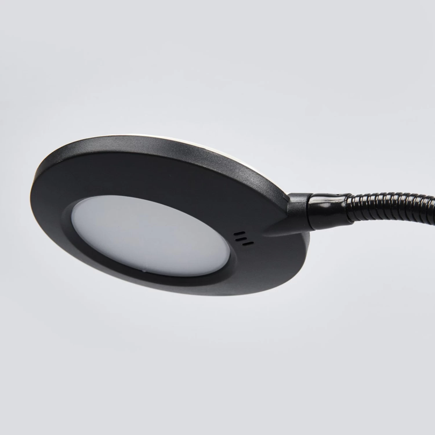 Lampe De Bureau LED Ivan En Gris Clair Et Noir 5 Lampe De Bureau LED Ivan En Gris Clair Et Noir – Image 5