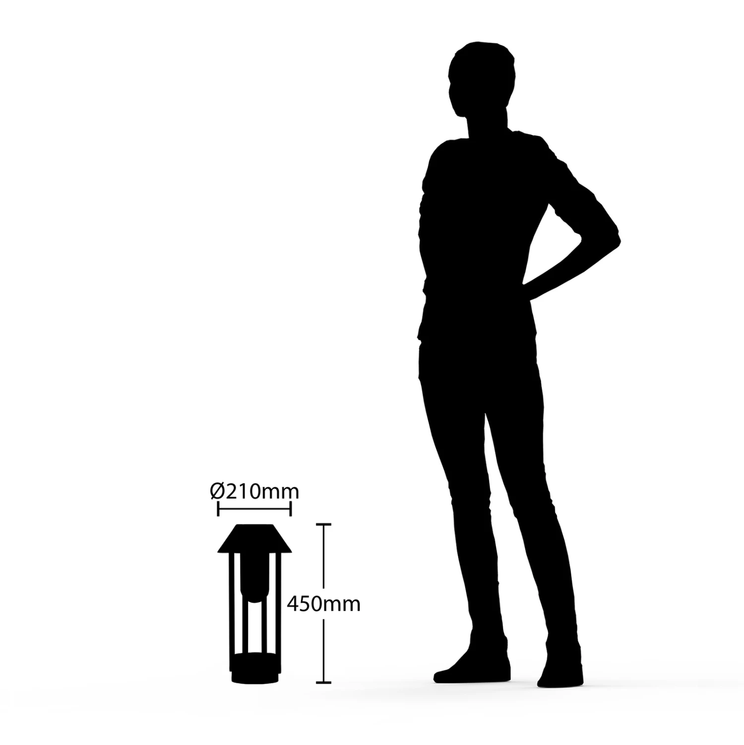 Lucande Olinum Potelet, Gris Argenté 7 Lucande Olinum Potelet, Gris Argenté – Image 7