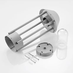 Lucande Olinum Potelet, Gris Argenté 17 Lucande Olinum Potelet, Gris Argenté -Déco Lumière Soldes 9647102 8