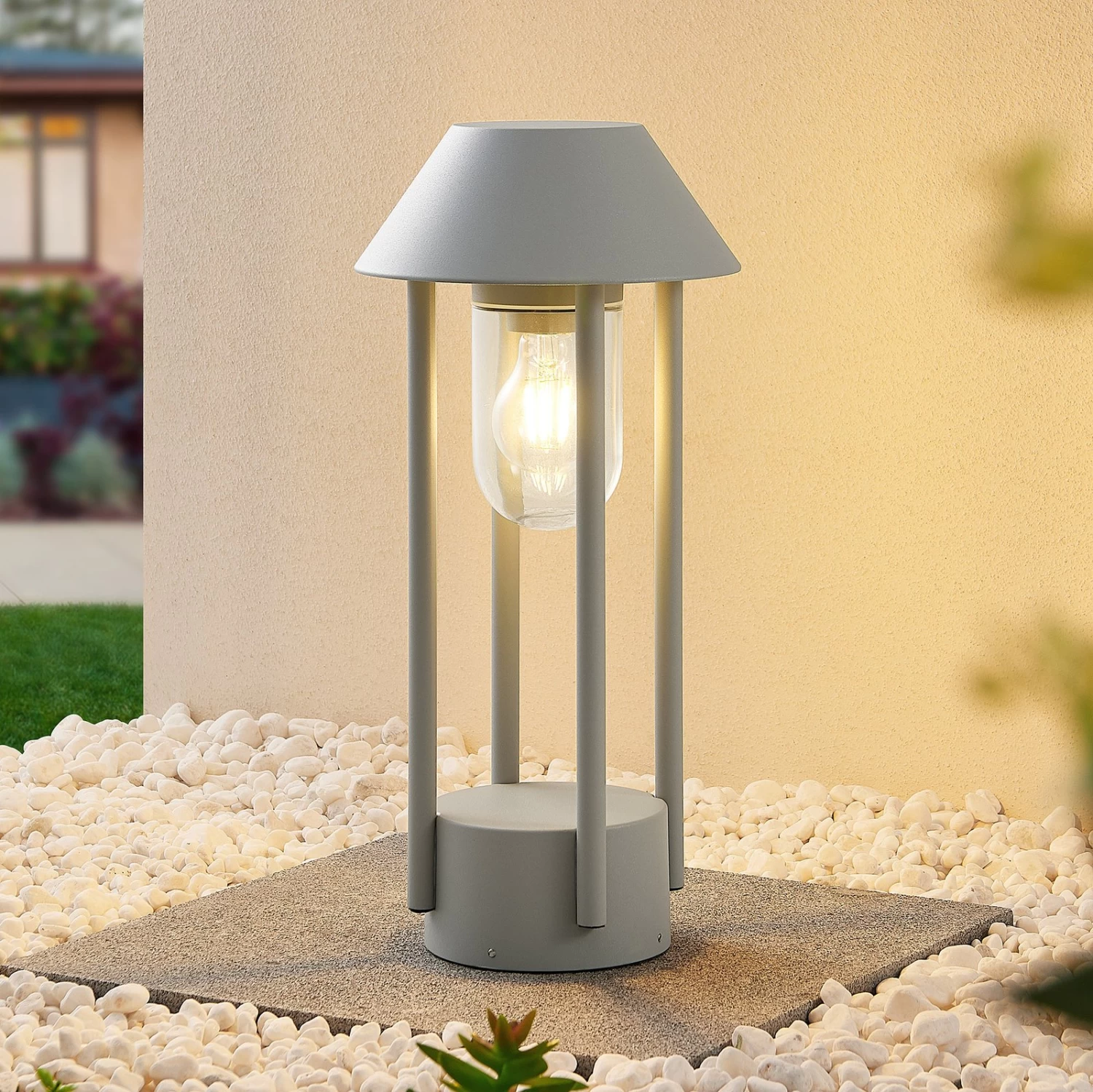 Lucande Olinum Potelet, Gris Argenté 1 Lucande Olinum Potelet, Gris Argenté