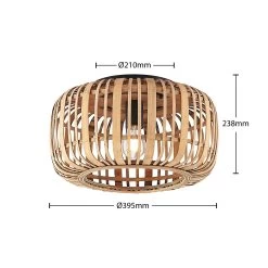 Lindby Canyana Plafonnier En Rotin, Naturel 17 Lindby Canyana Plafonnier En Rotin, Naturel -Déco Lumière Soldes 9921057 6