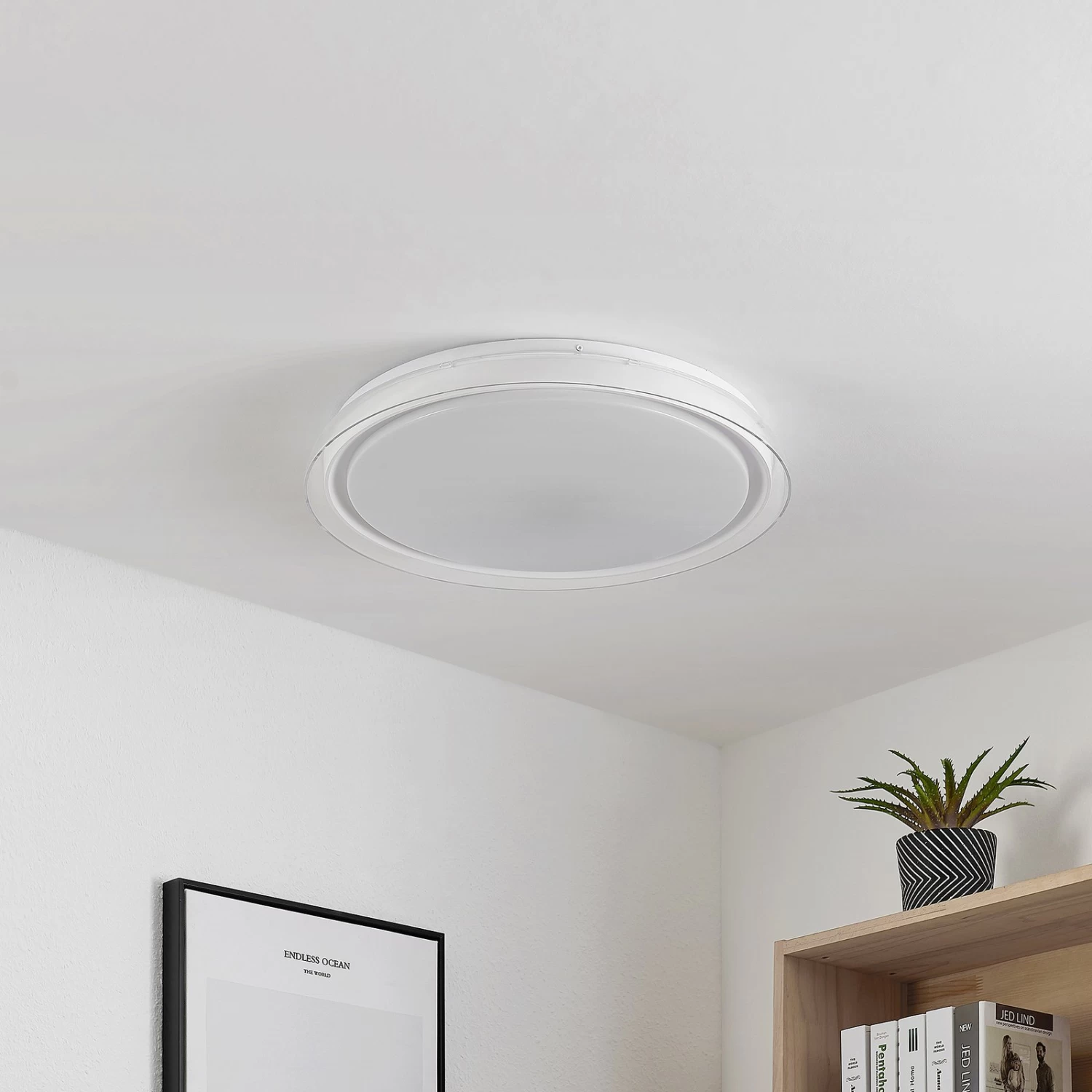 Lindby Sleya Plafonnier LED, CCT, Dimmable 2 Lindby Sleya Plafonnier LED, CCT, Dimmable – Image 2