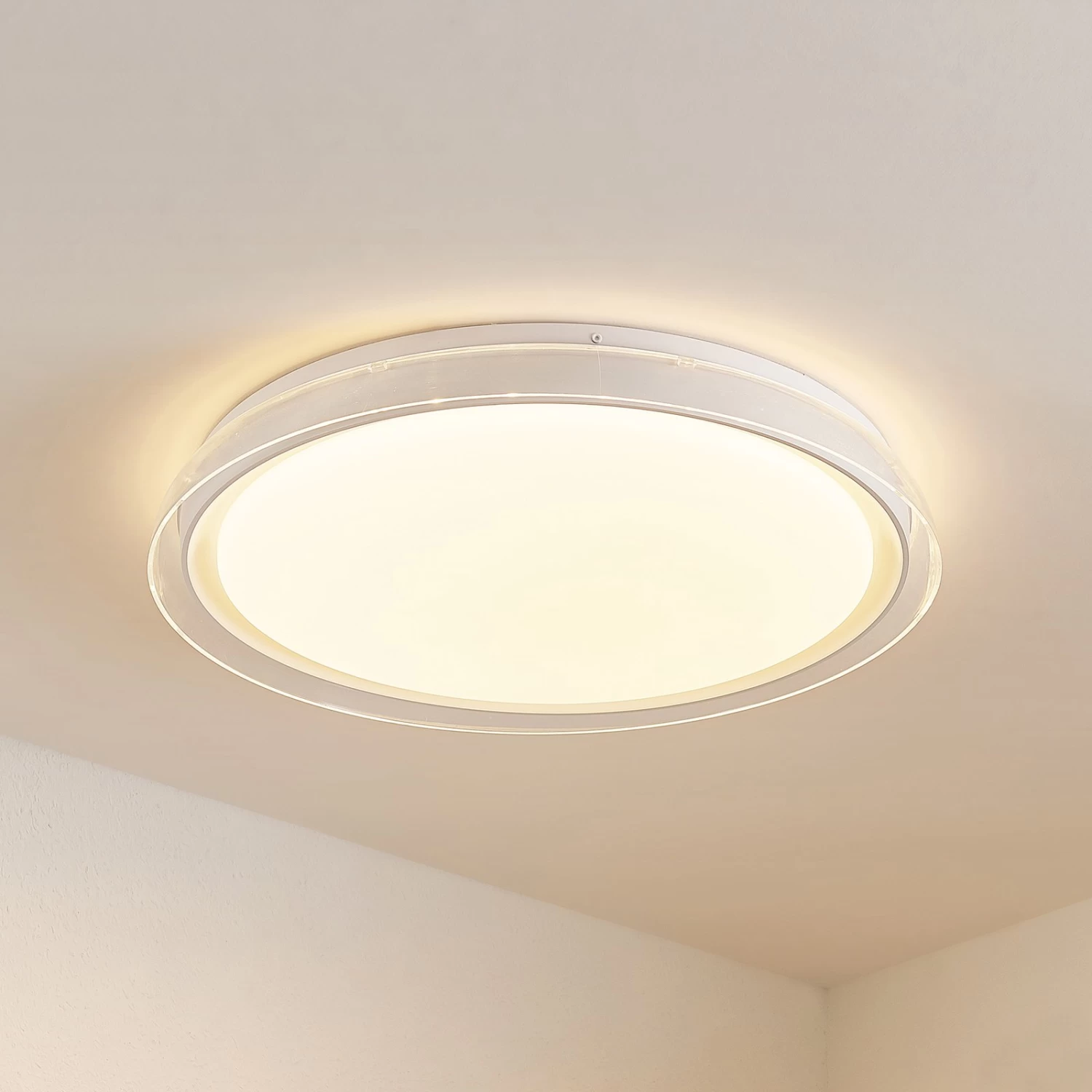 Lindby Sleya Plafonnier LED, CCT, Dimmable 3 Lindby Sleya Plafonnier LED, CCT, Dimmable – Image 3
