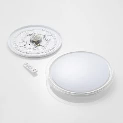Lindby Sleya Plafonnier LED, CCT, Dimmable 17 Lindby Sleya Plafonnier LED, CCT, Dimmable -Déco Lumière Soldes 9924002 8