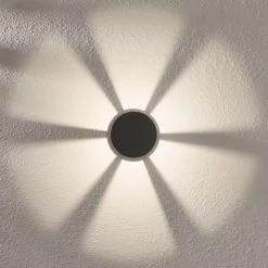 Luminaire Pour Socle LED Jordis En Gris Foncé -Déco Lumière Soldes 9932013 3