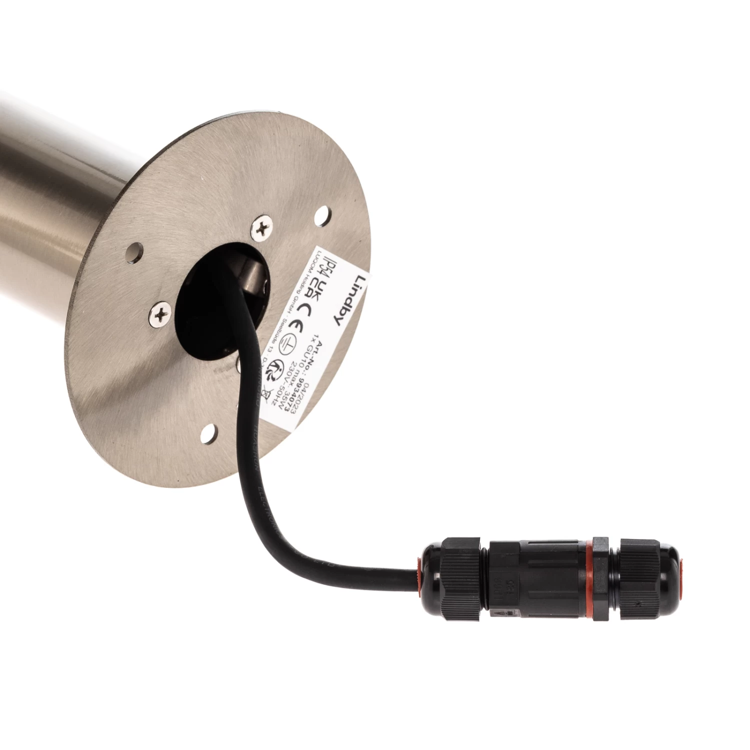 Lindby Myan Borne Lumineuse, V4A, à Deux Lampes 8 Lindby Myan Borne Lumineuse, V4A, à Deux Lampes – Image 8