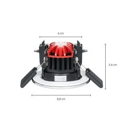 Arcchio Elmon Lampe Encastrable LED, IP65, Chromé -Déco Lumière Soldes 9934191 5