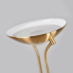 Lindby Josefin Lampadaire LED Liseuse, Laiton -Déco Lumière Soldes 9945234 6
